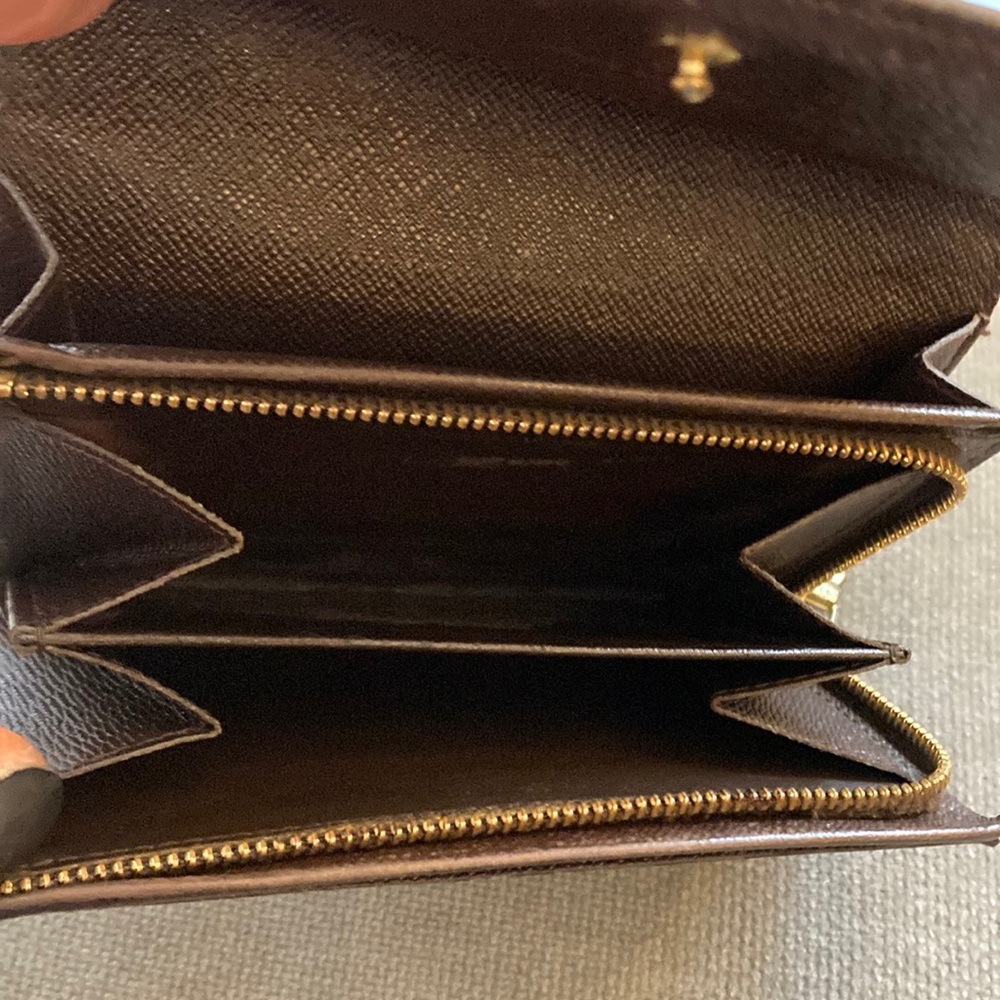 Louis Vuitton Damier Ebene Porte Monnaie Billets Tresor Wallet. - Picture 5 of 15